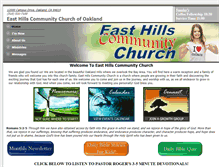 Tablet Screenshot of easthillscc.org